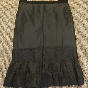 NWT Ann Taylor Loft black skirt